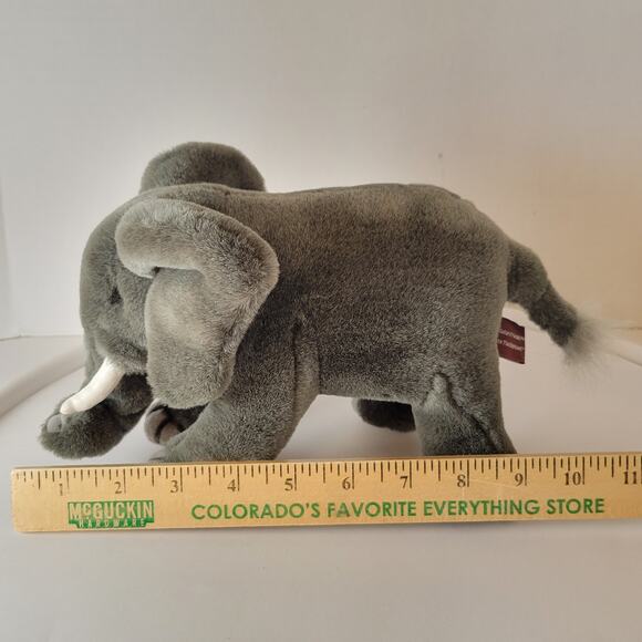 Jungle Joe’s Safari Friends Kate the Elephant Plush Gray 12” Stuffed Animal Toy - Picture 13 of 16